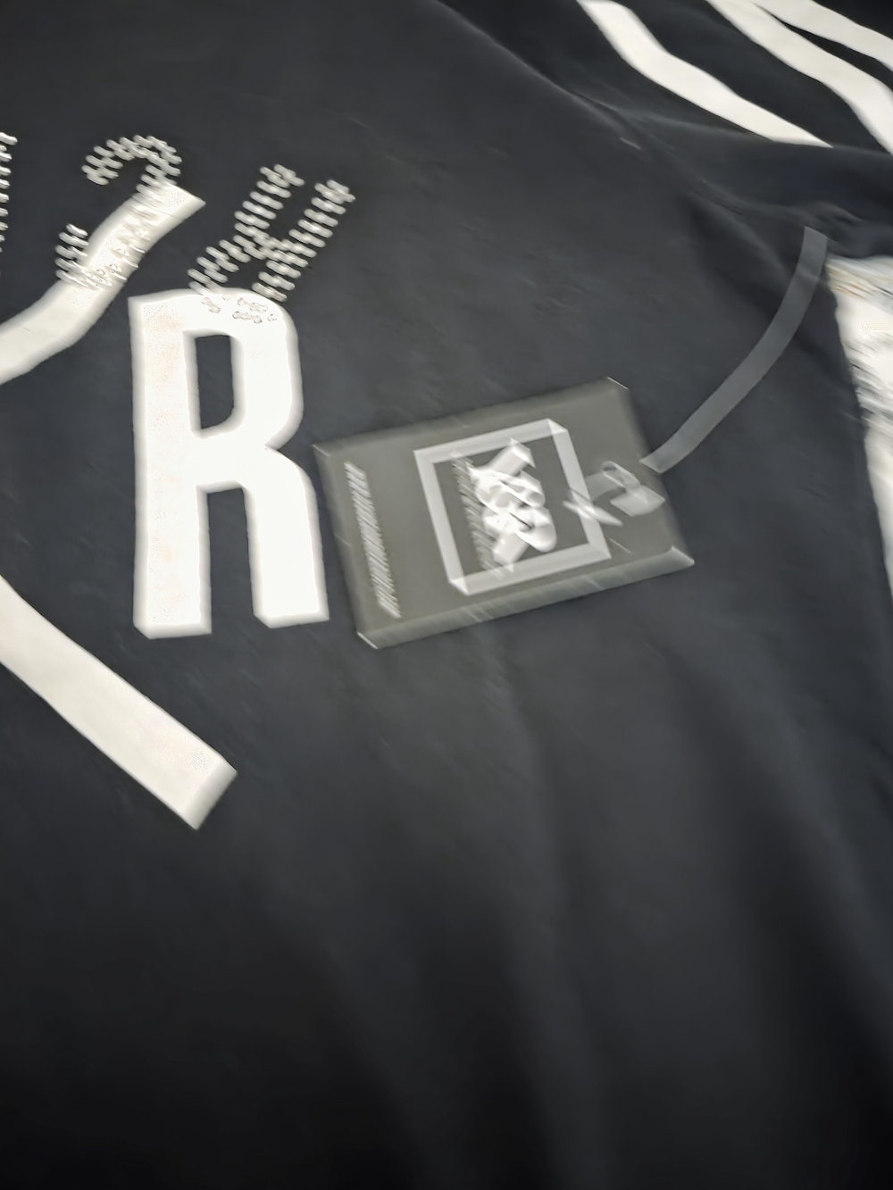 Young & Reckless Black T-Shirt with White Cross Logo Nwt SzL - Picture 4 of 5